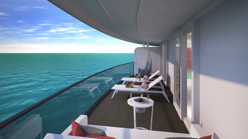 Virgin Voyages Balcony